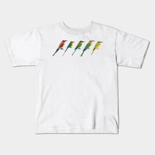 African Bee Eaters Kids T-Shirt